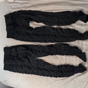 Two Agogie S Small +20 Resistance Pants Leggings